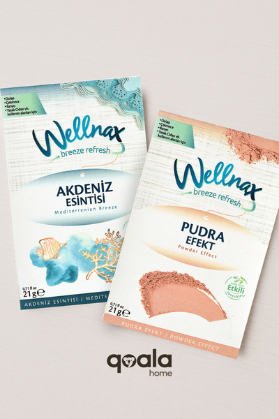 Wellnax breeze refresh ( 2 ADET ) Pudra & Akdeniz Esintisi | Dolap Ve Çekmece...