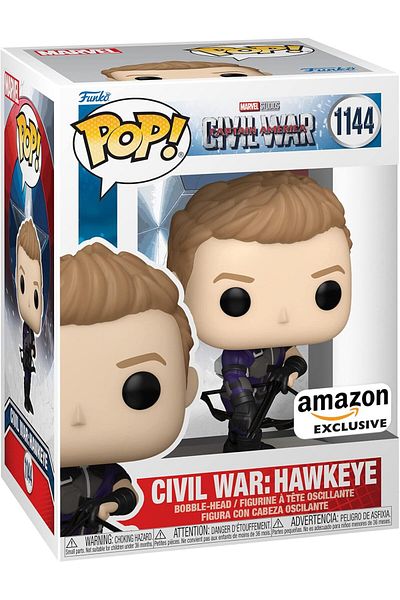 Funko Pop! Marvel: Civil War Build A Scene - Hawkeye