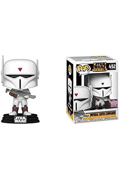 Funko Pop! Star Wars: Rebels - Imperial Super Commando (SDCC'21), Action Figure - 55911, Multi Color