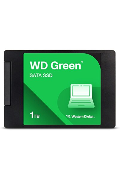 WESTERN DIGITAL 1TB WD Green Internal SSD - SATA III, 2.5/7mm, Up to 545 MB/s