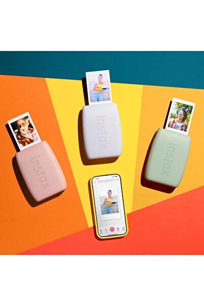 Instax mini LINK 3 smartphone photo printer, Sage Green