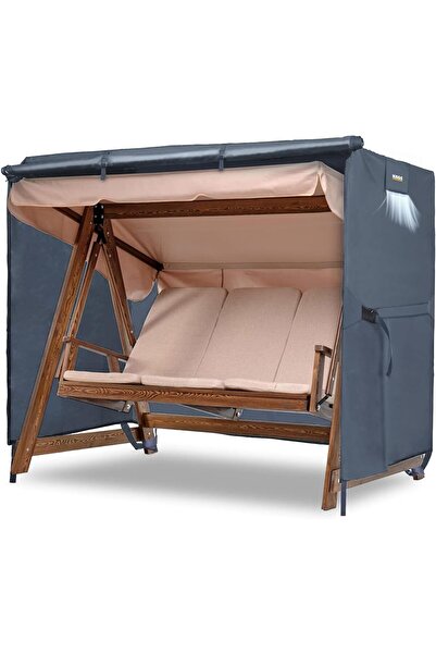 BRF Omrsstoree HAEGS Bahçe Salıncak Koruma Örtüsü Üç Kişilik Tenteli Hamak Ba...