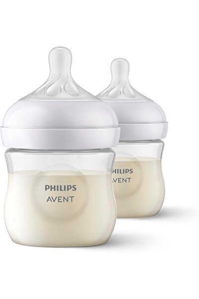 genernic فيليبس أفينت، رضاعة طبيعية، ١٢٥ مل، زجاجتان رضاعة للأطفال، بلاستيك خ...