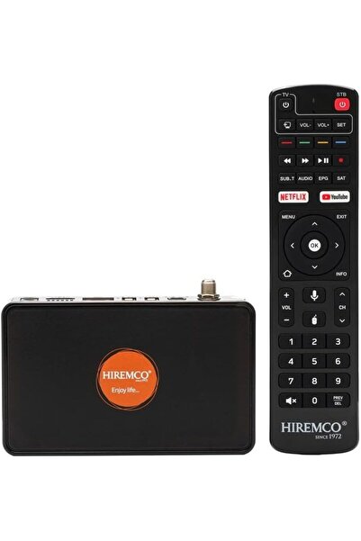 Hepta Collection Hiremco Matrix Pro 4K UHD Android 10 Uydu Alıcısı