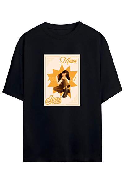 SVART WEAR تيشيرت جينا أورتيجا للجنسين من القطن مخصص لمحبي جينا أورتيجا