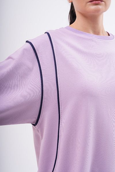 Marvella By Rasha Casual Two-Piece Tracksuit with Stylish Line Details
