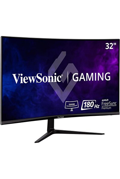 ViewSonic VX3218-PC-MHD 32-inch 1080p HD Curved Gaming Monitor, 165Hz, 1ms, D...