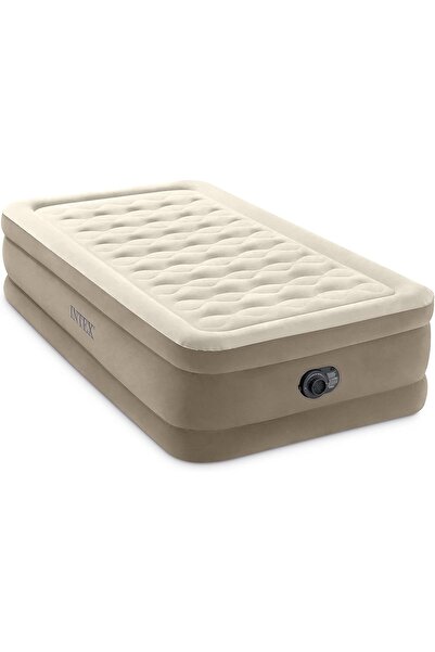 Intex سرير هوائي فائق النعومة 64426ND مخملي مزدوج الحجم 99 سم × 1.91 م × 46 سم