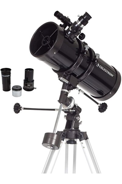 Celestron PowerSeeker 127EQ Beginner Telescope, Portable, Manual German Equat...