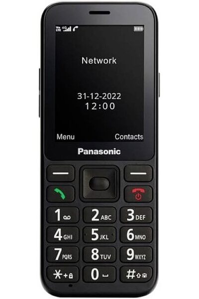 Hepta Collection KX-TU250EXB 4G (2,4 inç) renkli ekran, öncelikli arama, darb...