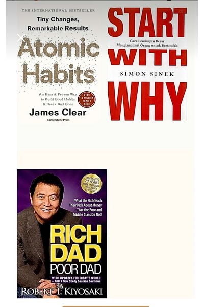 Generic English combo set of 3 books