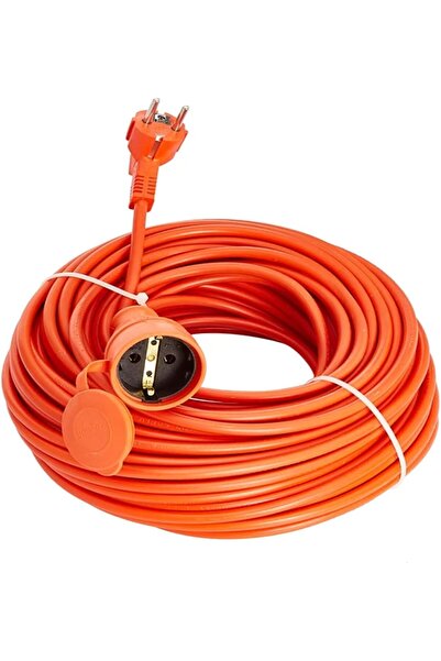 BRF DefyaSell Bylion 20 Metre Seyyar Uzatma Kablosu 3x1.5 mm Turuncu CCA Kabl...