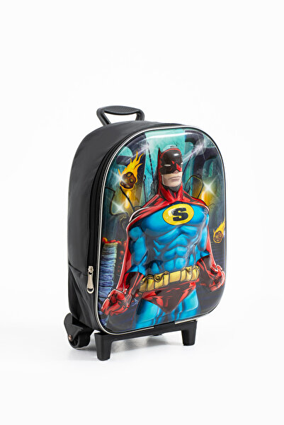 Kingston Hill Yarasa Kabartmalı Çekçekli Anaokul/Kreş Çantası