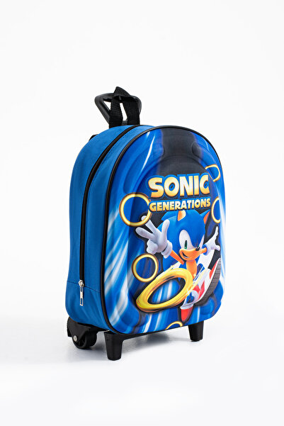 Kingston Hill Sonic Kabartmalı Çekçekli Anaokul/Kreş Çantası