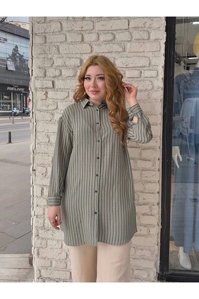 Işıltı kidss Striped Tunic Shirt