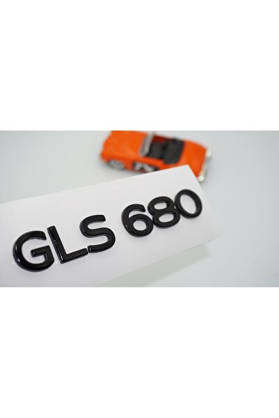 DK Tuning Gls680 Maybach Luggage Black Abs Lettering Logo Emblem