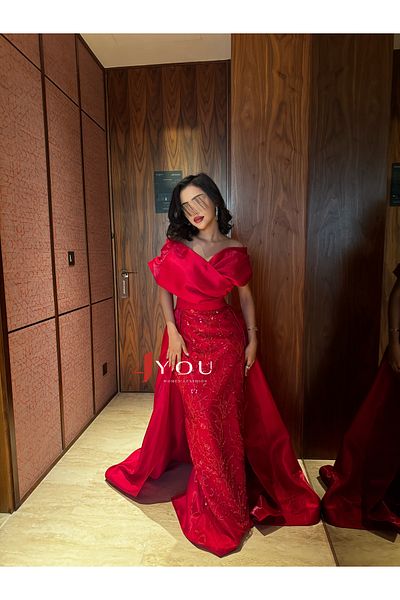4YOU royal red dress