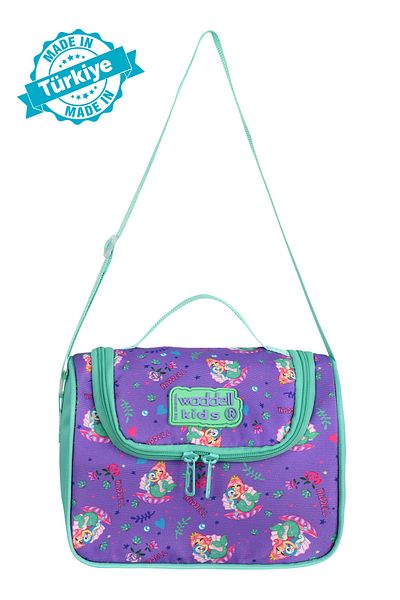 çantamgelsin Mermaid Patterned Thermal Lunchbox - Girl - Green/Purple