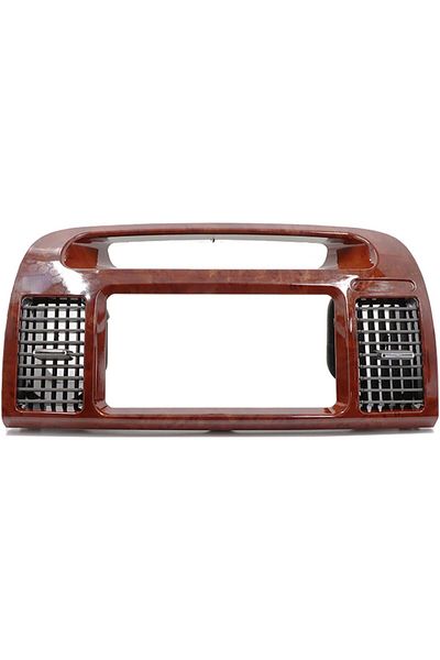 CAMRY ASVEGE Center Dash A/C Outlet Air Vent Panel Compatible for Toyota 2003-2006, Walnut