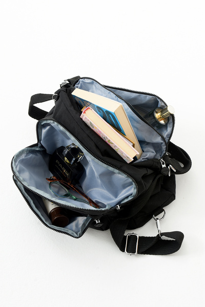 louisiana polo Bolsas Kadın Sırt Çanta Siyah 1077