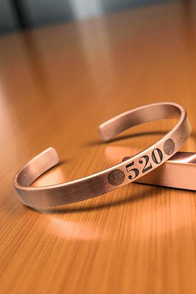 NBS Beautiful Naturel Stones Pure Copper Coin 520 Bracelet Adjustable Handcrafted Very Good Quality (Gift, Daily