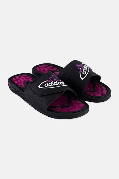 adidas Men Reptossage Slip On Slides, Black