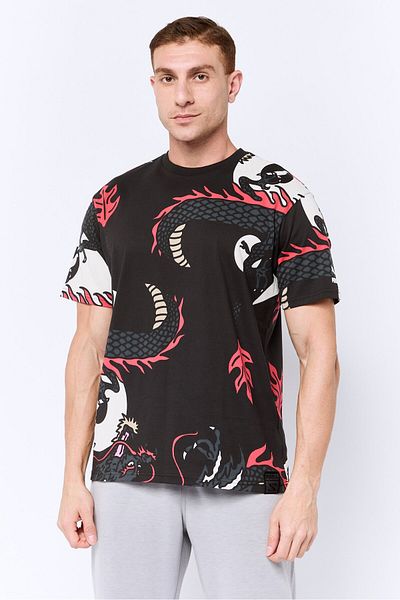 Puma X Staple Men Sportswear Fit Short Sleeves Outdoor T-shirt, Black