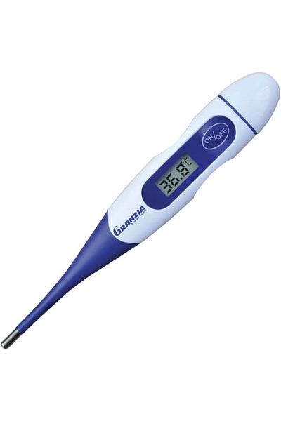 Granzia Digital Thermometer TMP 04 by Granzia, White/Blue