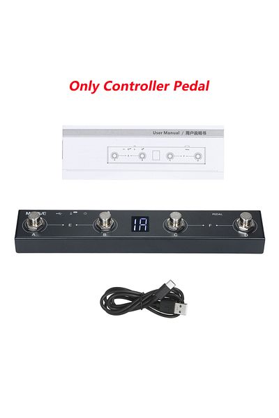 Joyo M-vave Transmission M-vave Chocolate Midi Controller Bt Rechargeable 4 Buttons Midi Controller Pedal