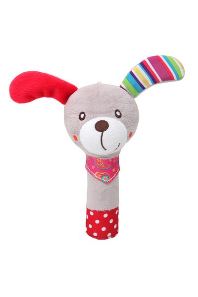Choice 1 dog 801 New Baby Animal Hand Bell Rattle Soft Rattle Toy Newborn Educational Rattle Mobiles Baby T
