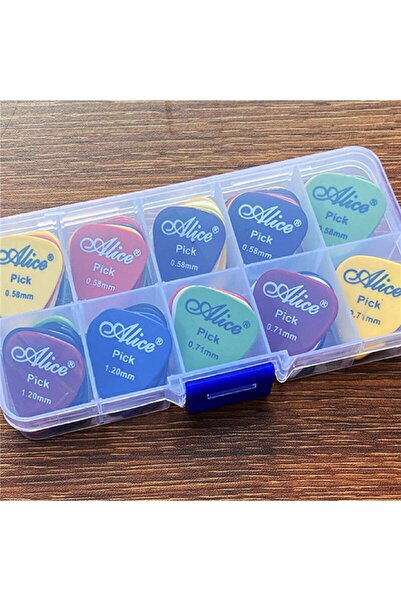 Choice1 Color Mixing 50 Pcs Multicolor Guitar ks 24 Pieces ABS Premium Plasti...