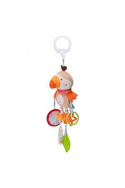 Choice parrot 006 Soft Giraffe Zebra Animal Handbells Rattles Plush Infant Baby Development Handle Toys WIt