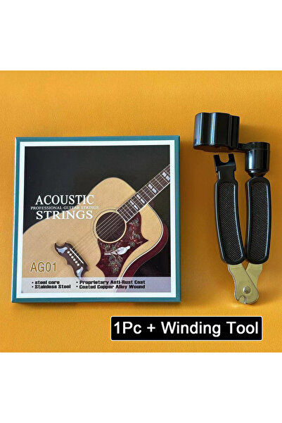 Choice6 1Pc(Set) Acoustic Guitar Strings - Stainless Steel,Coated per Alloy W...