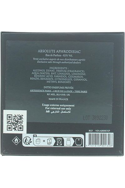 Initio عطر انيتو او دي بارفان ابسولوت افروديسياك 90 مل، للجنسين