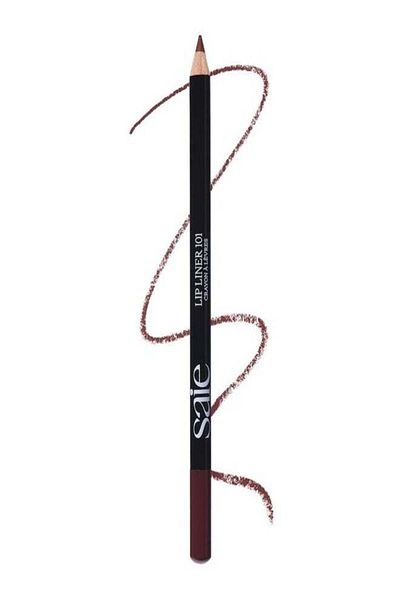 SAIE Lip Liner 101 - Nourishing & Defining Lip Pencil, Tease - plum brown nude 1.1g