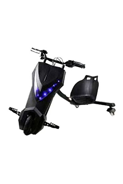 rexa سكوتر دريفت كهربائي مع إضاءة LED أسود 78x26x56 سم