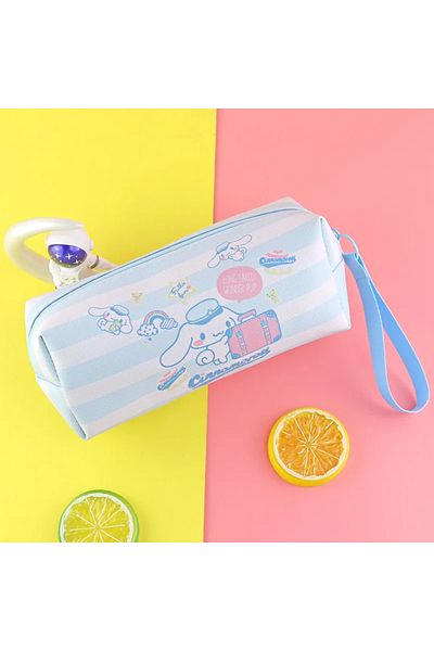 Choice Cinnamoroll B Pencil Case Cinnamoroll Kuromi Melody Stationery Bag PU Waterproof Pencils Bag Studen