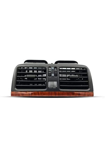 Lexus Rear Air Conditioning Vent with Wood Trim, Centre Console AC Outlet, Black