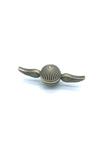 Choice Brown Metal Fidget Spinner Hand Spinner Toy Anti-Stress Fun Gyro for Stress Relief Finger Rotation G