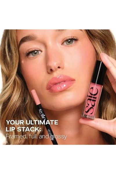 SAIE Lip Liner 101 - Nourishing & Defining Lip Pencil, Tease - plum brown nude 1.1g