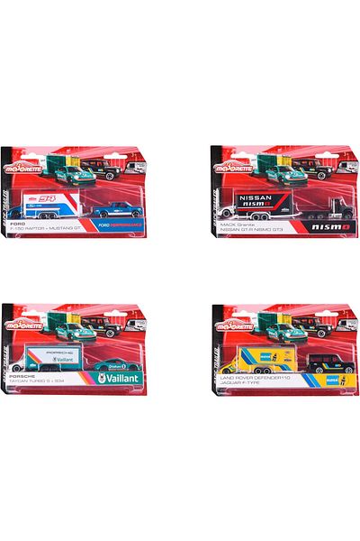 Majorette Race Trailer Assorted - 1 Piece