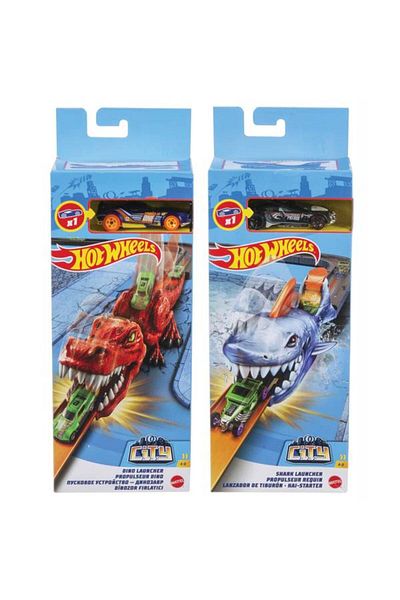 mattel Hot Wheels City Nemesis Launcher Assortment GVF41