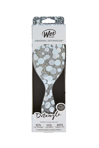 Wet Brush Groovy Disco Detangling Hair Brush Gray