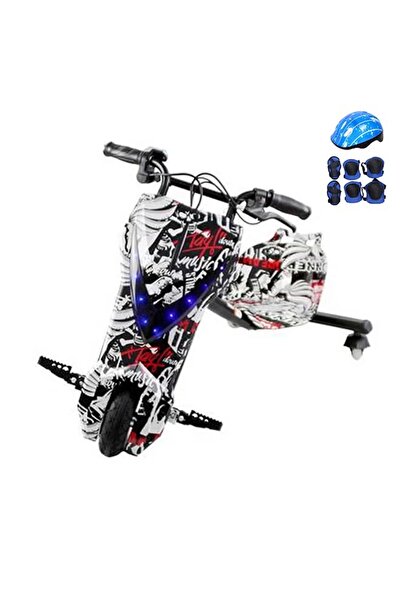 rexa سكوتر كهربائي للتزحلق مع ملحقاته متعدد الألوان