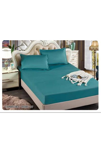 FIONNA.RO Husa Cu Elastic Din Jersey Reiat 180x200cm - Metallic