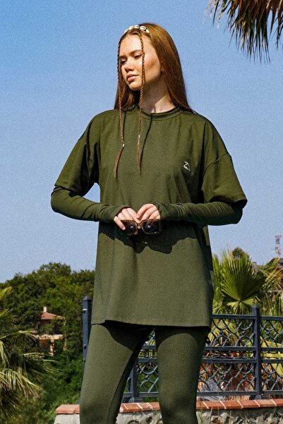 ZÜLAYS T-shirt Mayo Haki