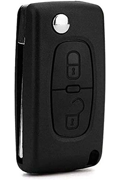 OEM Carcasă cheie pentru Citroen 207 307 308 C3 C4 Obestest, plastic, neagră