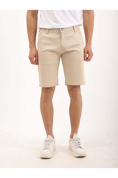 WKM Men's Regular Fit Linen Shorts