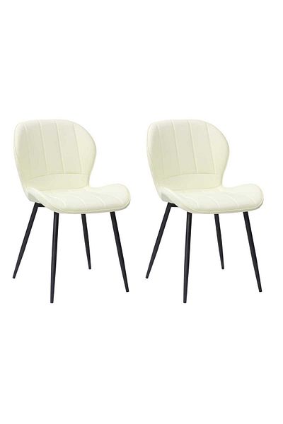 ARTA DOOR Set of 2 Topaz Eco-Leather Chairs, HoReCa, Kitchen, Living Room, Office, Bedrooms, Hallways