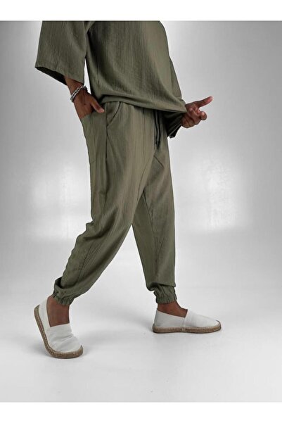 SUPERBLUE BOHEN KETEN ERKEK ŞALVAR PANTOLON